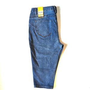 Denim Blue Jeans Capri 14 NWT